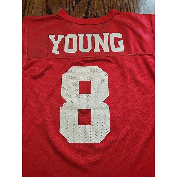Steve Young San Francisco 49ers Jersey Youth Medium 10-12 Football Boys - Picture 8 of 8